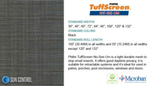 Tuff Screen No-See-Um